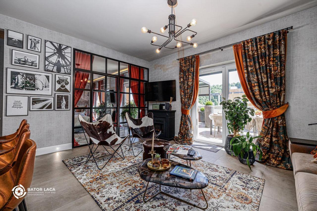 Buekk Penthouse, Panorama Jacuzzival Apartment Miskolc Bagian luar foto